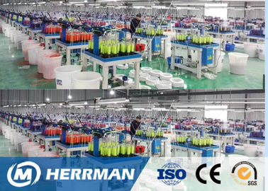 Single Head Wire Harness Braiding Machine , High Speed Braiding Machine