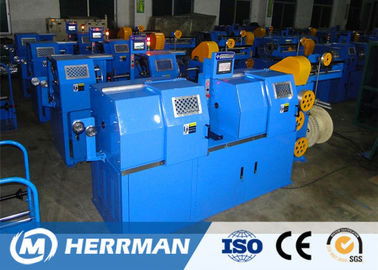 Triple Layer Concentric Cable Taping Machine Speed Up To 2200RPM PLC Control